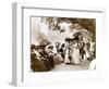 Ladies of Edwardian Society Take a Stroll in Hyde Park, 1905-null-Framed Photographic Print
