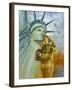 Ladies of Liberty-Hal Frenck-Framed Giclee Print