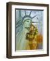 Ladies of Liberty-Hal Frenck-Framed Giclee Print