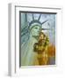 Ladies of Liberty-Hal Frenck-Framed Giclee Print