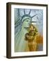 Ladies of Liberty-Hal Frenck-Framed Giclee Print