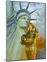 Ladies of Liberty-Hal Frenck-Mounted Giclee Print