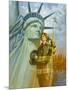 Ladies of Liberty-Hal Frenck-Mounted Giclee Print