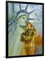 Ladies of Liberty-Hal Frenck-Framed Giclee Print