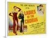 Ladies of the Chorus, Adele Jergens, Marilyn Monroe, 1948-null-Framed Art Print