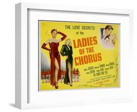 Ladies of the Chorus, Adele Jergens, Marilyn Monroe, 1948-null-Framed Art Print