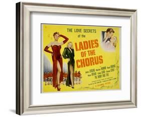 Ladies of the Chorus, Adele Jergens, Marilyn Monroe, 1948-null-Framed Art Print