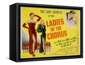 Ladies of the Chorus, Adele Jergens, Marilyn Monroe, 1948-null-Framed Stretched Canvas