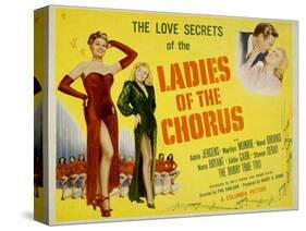 Ladies of the Chorus, Adele Jergens, Marilyn Monroe, 1948-null-Stretched Canvas