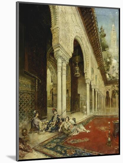 Ladies of the Harem-(attributed to) Leon Comerre-Mounted Giclee Print