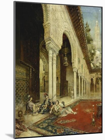 Ladies of the Harem-(attributed to) Leon Comerre-Mounted Giclee Print