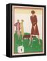 Ladies on a Golf Course-Berlinger-Framed Stretched Canvas