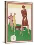 Ladies on a Golf Course-Berlinger-Stretched Canvas