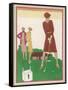 Ladies on a Golf Course-Berlinger-Framed Stretched Canvas