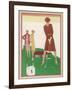 Ladies on a Golf Course-Berlinger-Framed Premium Photographic Print