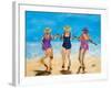 Ladies on the Beach II-Julie DeRice-Framed Art Print