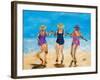 Ladies on the Beach II-Julie DeRice-Framed Art Print