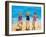 Ladies on the Beach II-Julie DeRice-Framed Art Print