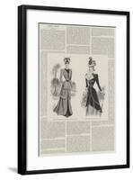 Ladies' Page, Dress-null-Framed Giclee Print