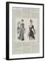 Ladies' Page, Dress-null-Framed Giclee Print