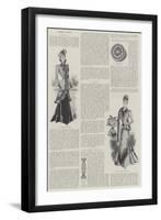 Ladies' Page-null-Framed Giclee Print