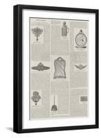 Ladies' Pages, Christmas Presents-null-Framed Giclee Print