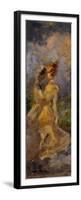 Ladies Promenading oil on board-Pompeo Mariani-Framed Premium Giclee Print