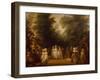 Ladies Promenading on the Mall, St James Park, 1820-George Frost-Framed Giclee Print