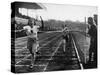 Ladies Relay, Berlin, C.1926-null-Stretched Canvas