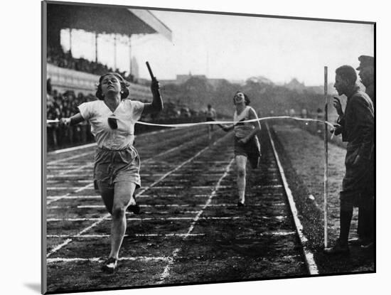 Ladies Relay, Berlin, C.1926-null-Mounted Photographic Print