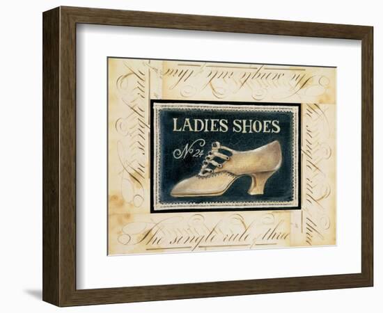 Ladies Shoes No. 24-Kimberly Poloson-Framed Art Print