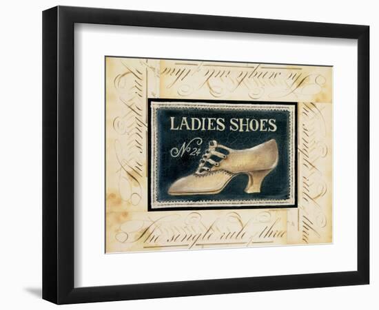 Ladies Shoes No. 24-Kimberly Poloson-Framed Art Print