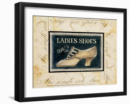 Ladies Shoes No. 24-Kimberly Poloson-Framed Art Print