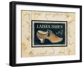 Ladies Shoes No. 25-Kimberly Poloson-Framed Art Print