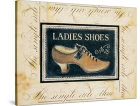 Ladies Shoes No. 25-Kimberly Poloson-Stretched Canvas