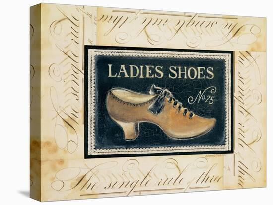 Ladies Shoes No. 25-Kimberly Poloson-Stretched Canvas