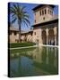Ladies Tower, Partal Palace, Alhambra Palace, UNESCO World Heritage Site, Granada, Andalucia, Spain-Jeremy Lightfoot-Stretched Canvas