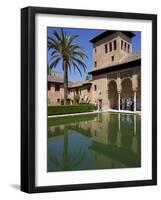 Ladies Tower, Partal Palace, Alhambra Palace, UNESCO World Heritage Site, Granada, Andalucia, Spain-Jeremy Lightfoot-Framed Photographic Print