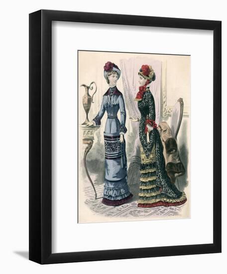 Ladies Treasury 1880-null-Framed Art Print