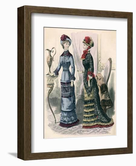 Ladies Treasury 1880-null-Framed Art Print