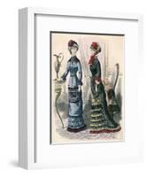 Ladies Treasury 1880-null-Framed Art Print