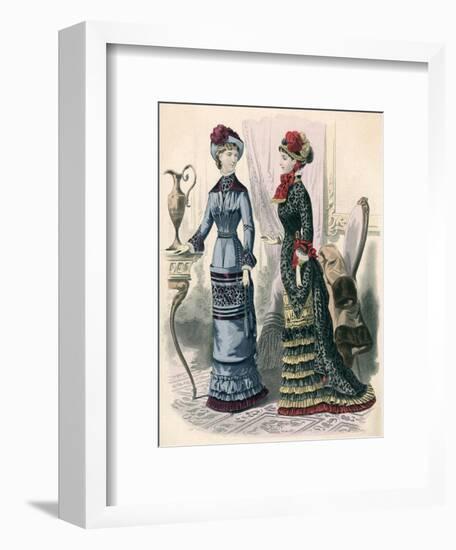 Ladies Treasury 1880-null-Framed Art Print