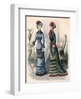 Ladies Treasury 1880-null-Framed Art Print