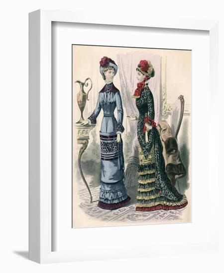 Ladies Treasury 1880-null-Framed Art Print