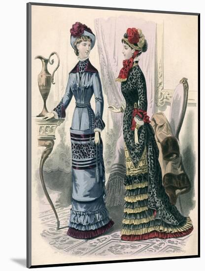 Ladies Treasury 1880-null-Mounted Art Print