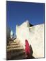 Ladies Walking in Steps, Old Town, Harar, Ethiopia-Jane Sweeney-Mounted Photographic Print