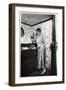 Ladies' Washroom, Zeppelin Lz 127 'Graf Zeppelin, 1933-null-Framed Giclee Print