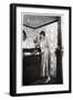 Ladies' Washroom, Zeppelin Lz 127 'Graf Zeppelin, 1933-null-Framed Giclee Print