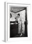 Ladies' Washroom, Zeppelin Lz 127 'Graf Zeppelin, 1933-null-Framed Giclee Print