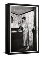 Ladies' Washroom, Zeppelin Lz 127 'Graf Zeppelin, 1933-null-Framed Stretched Canvas